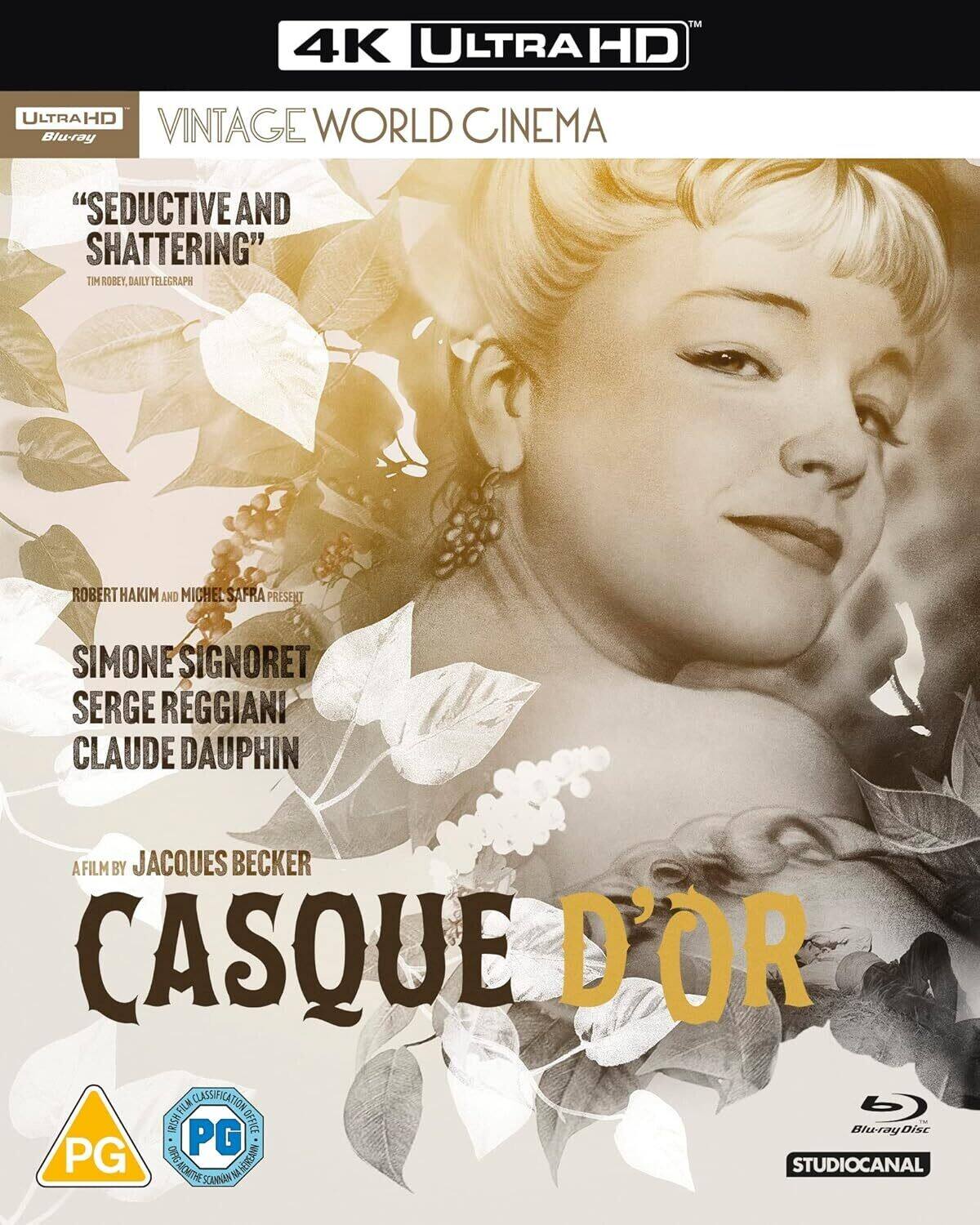 Front. Casque D'Or   - 4K Blu-Ray.