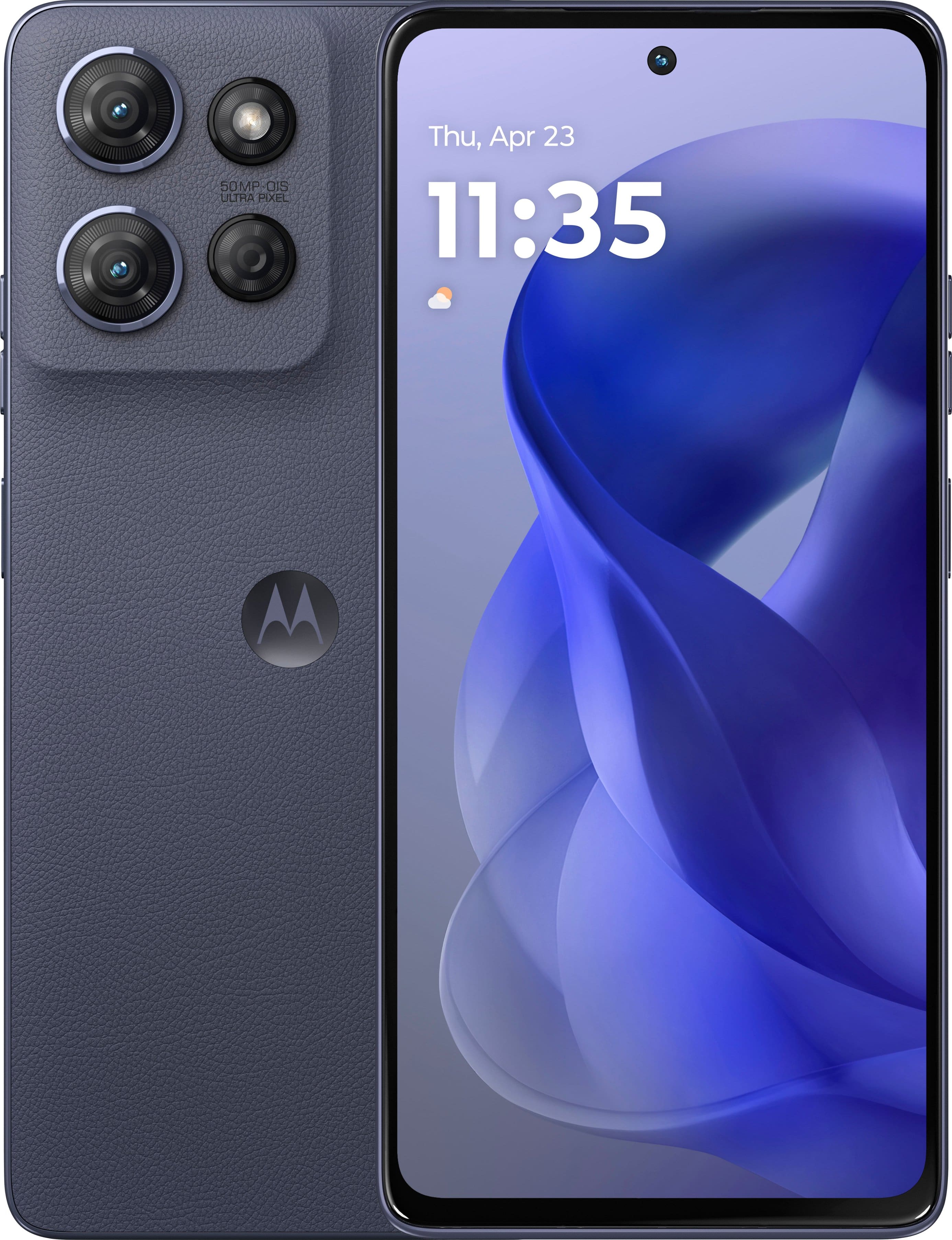 Motorola - moto g power 2025 128GB (Unlocked) - Slate Gray - Front_Zoom