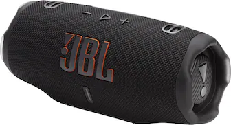 Front. JBL - Charge 6 Portable Wireless Speaker - 2025 - Black.