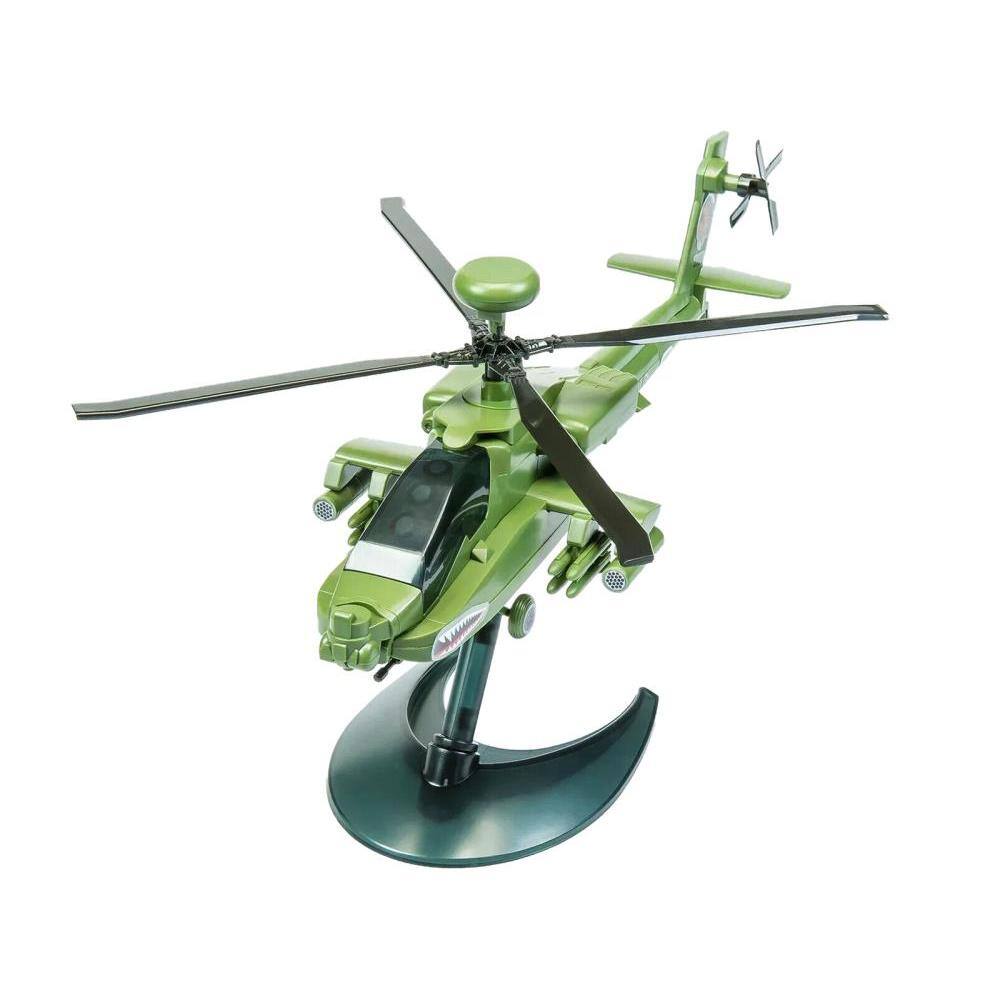 Angle. Airfix Quickbuild - Skill 1 Model Kit  Apache Snap Together Painted Plastic Model Helicopter Kit by Airfix Quickbuild.