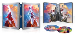 Thor: Love and Thunder [SteelBook] [Digital Copy] [4K Ultra HD Blu-ray/Blu-ray] [Only @ Best Buy] [2022] - Front_Zoom