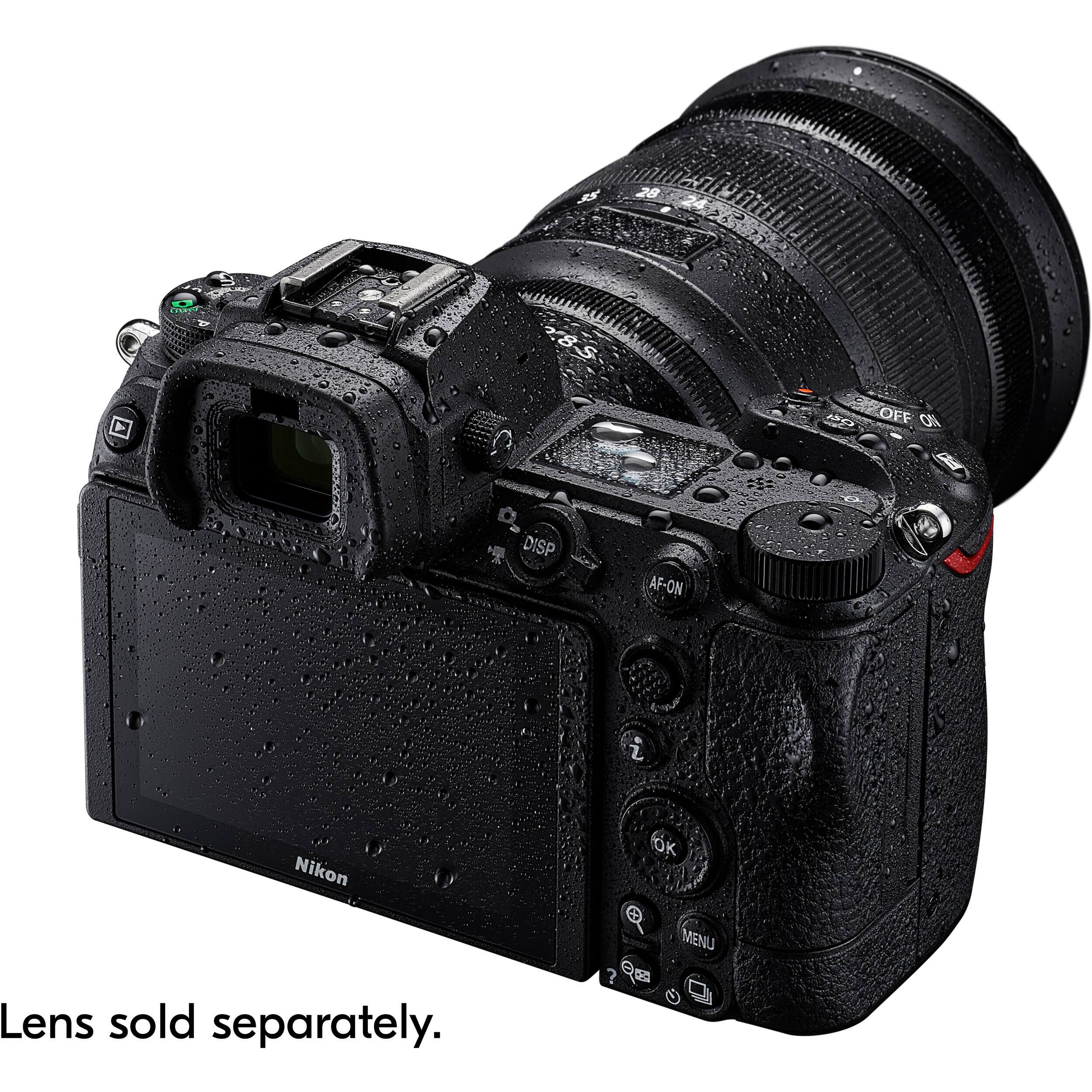 2.8S  
28 24/26 24.25.27. 150 OFF OFF ON E  
DISP  
AF-ON  
Nikon  
OK MENU  
Lens sold separately.