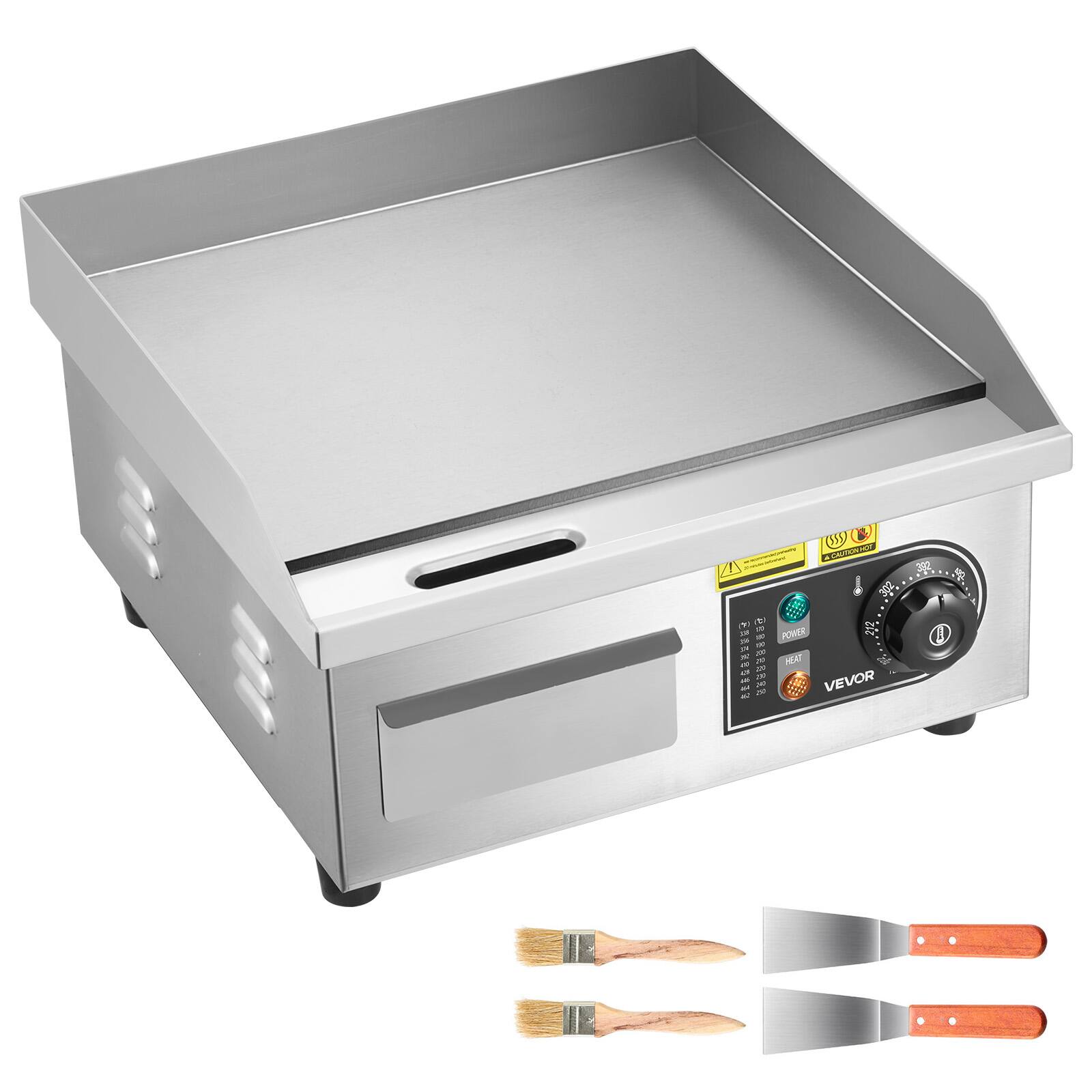 CAUTION HOT CARBON POWER HEAT VEVOR  
392 B