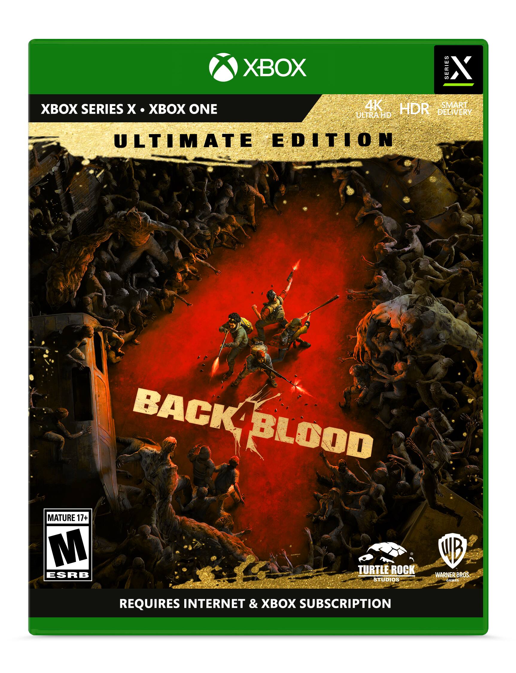 Front. WB Games - Back 4 Blood. - M (Mature 17+)