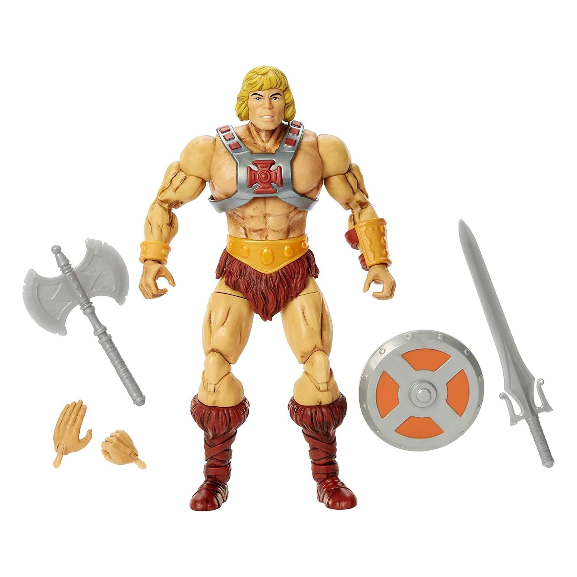 Mattel - Masters of the Universe Masterverse 7 Inch Action Figure | He-Man - Brown