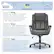 Alt View 21. Serta - Garret Bonded Leather Executive Office Chair with Premium Cushioning - Gray.