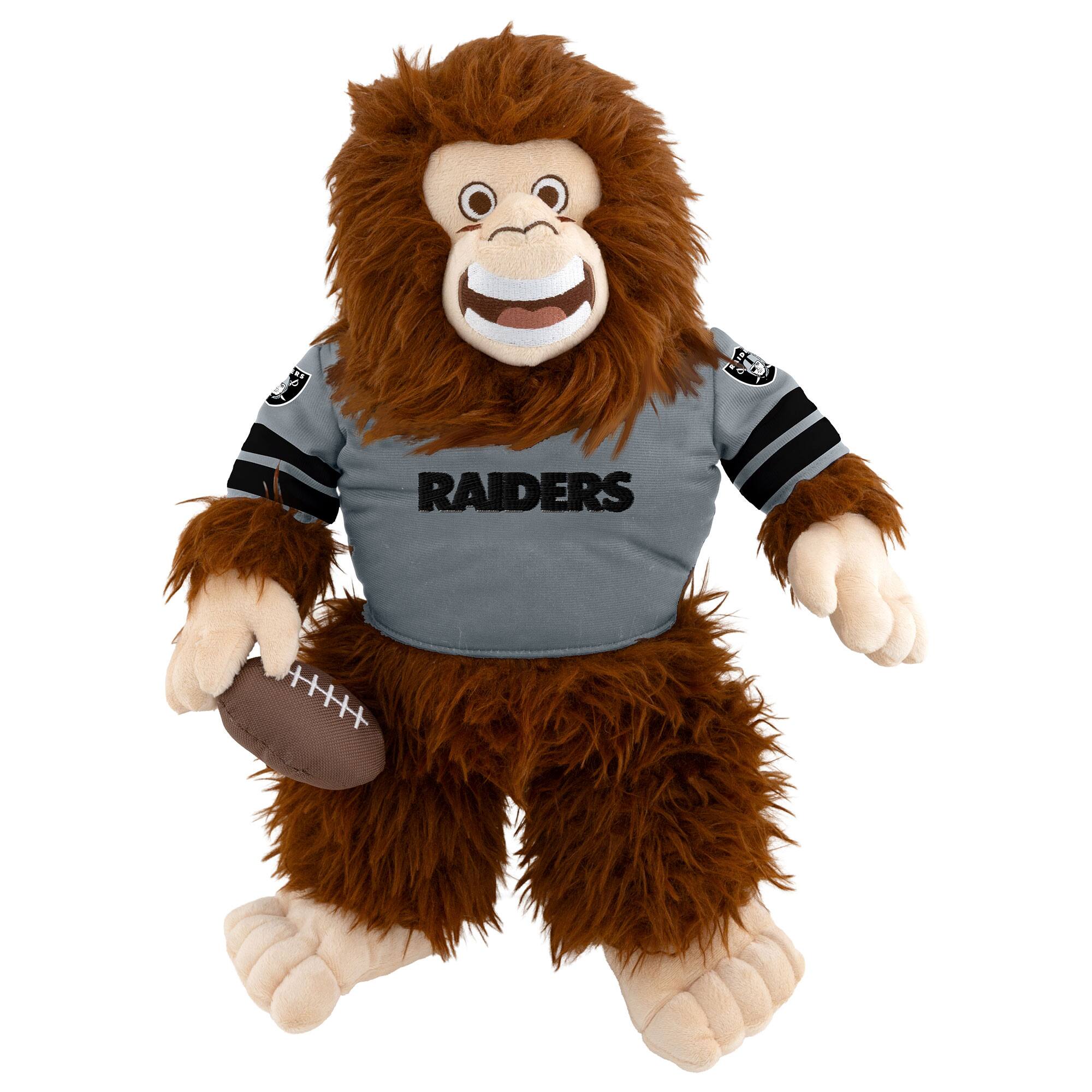 Alt View 1. Sporticulture - Las Vegas Raiders 14" Big Footballer Premium Plush - Multicolor.