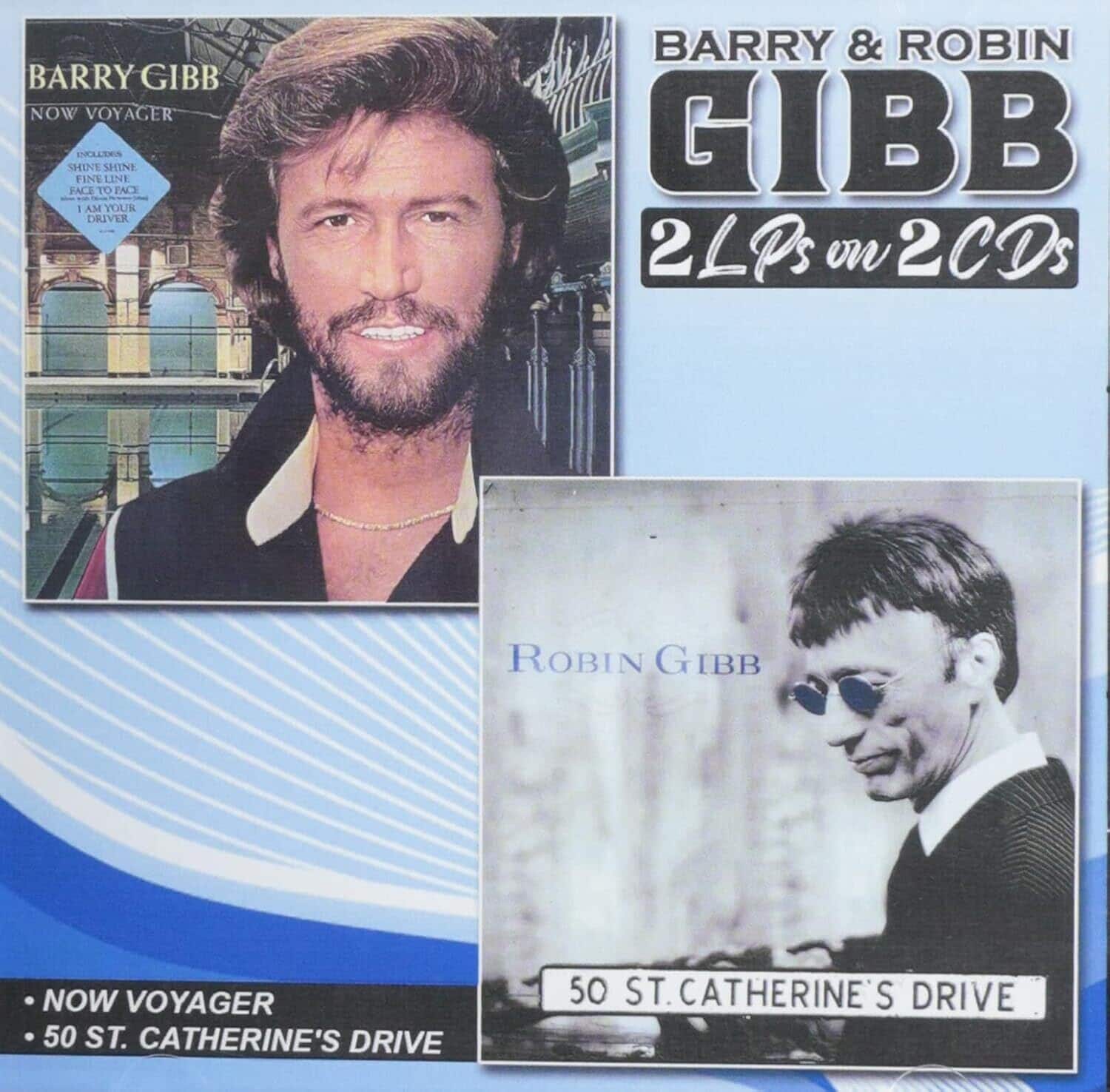 Barry & Robin Gibb - Now Voyager / 50 St Catherine's Drive   - COMPACT DISCS [CD] price history on PriceWatchPro