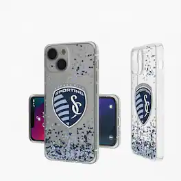 Keyscaper - MLS - Sporting Kansas City iPhone Confetti Design Clear Case - 15 - Multicolor