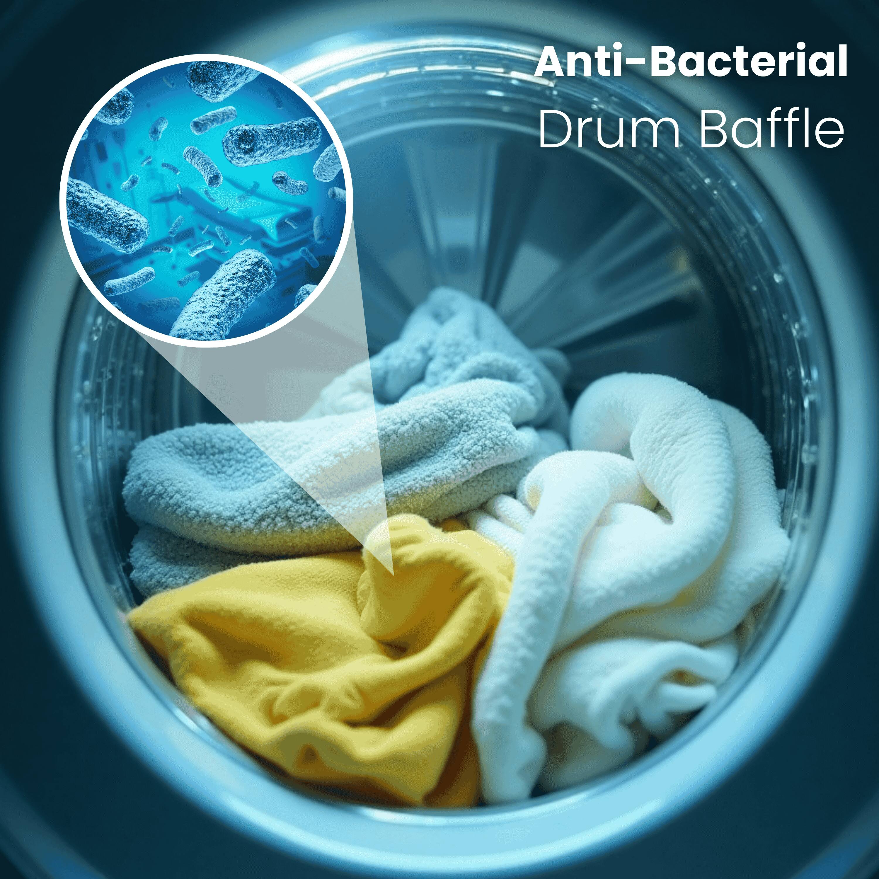 Anti-Bacterial Drum Baffle