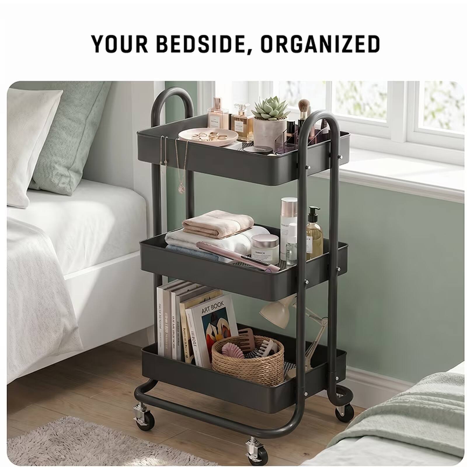 YOUR BEDSIDE, ORGANIZED
