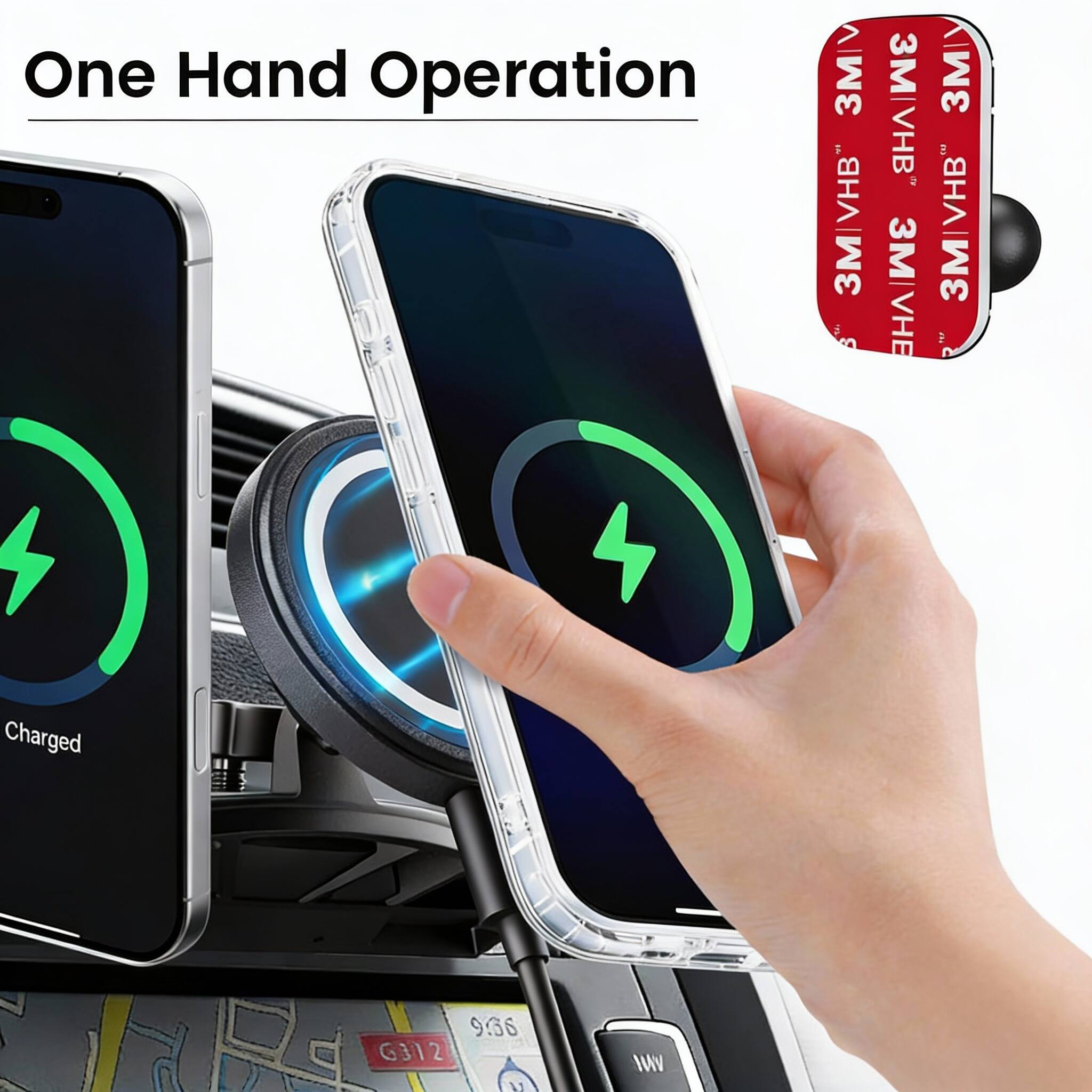 One Hand Operation

3M VHB

Charged 9:36

G312