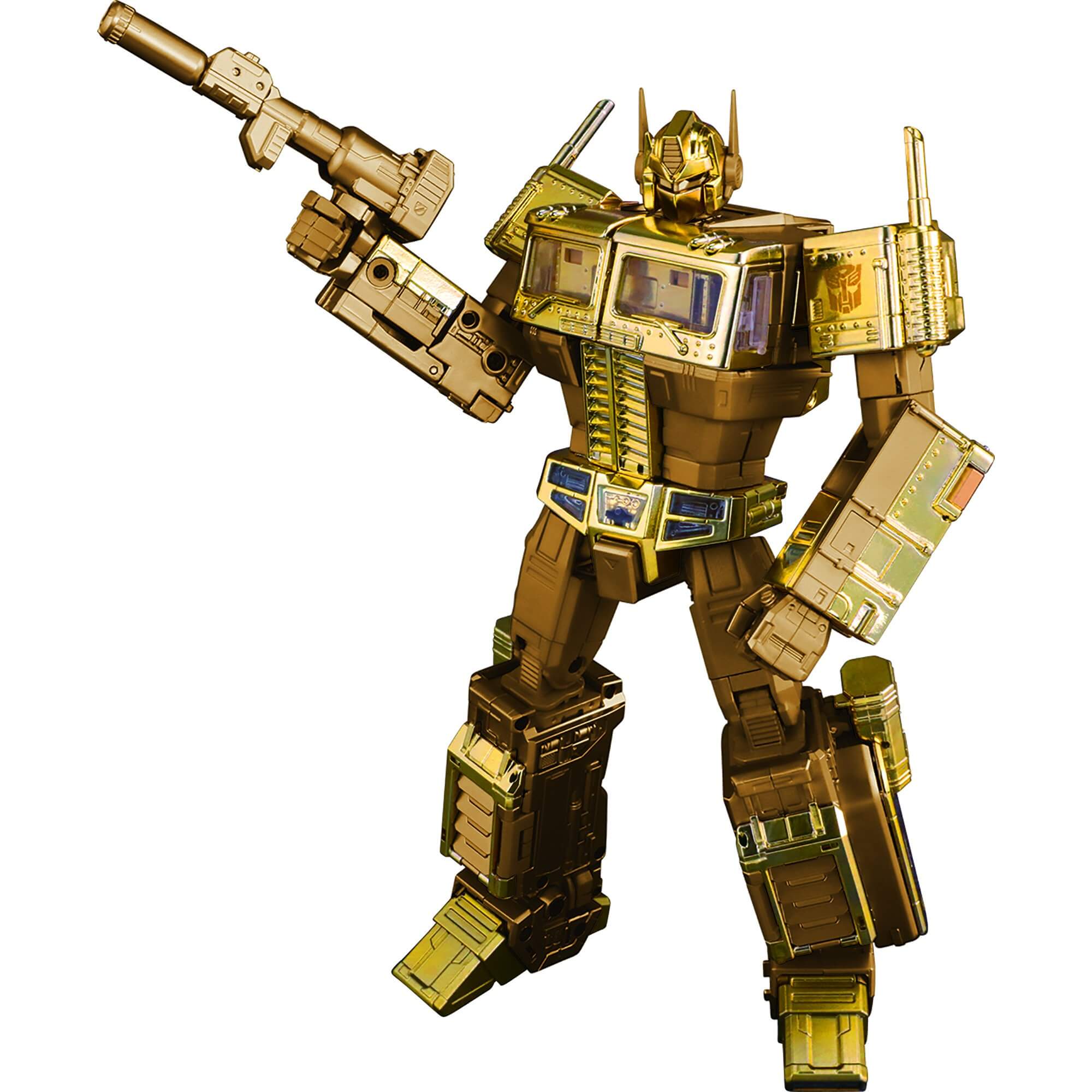 Alt View 2. Transformers - MP-10 Optimus Prime Convoy Golden Lagoon Exclusive Version | Transformers Masterpiece.