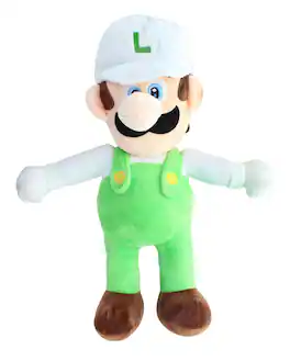 Super Mario Bros. - Super Mario 16 Inch Character Plush | Fire Luigi - Green