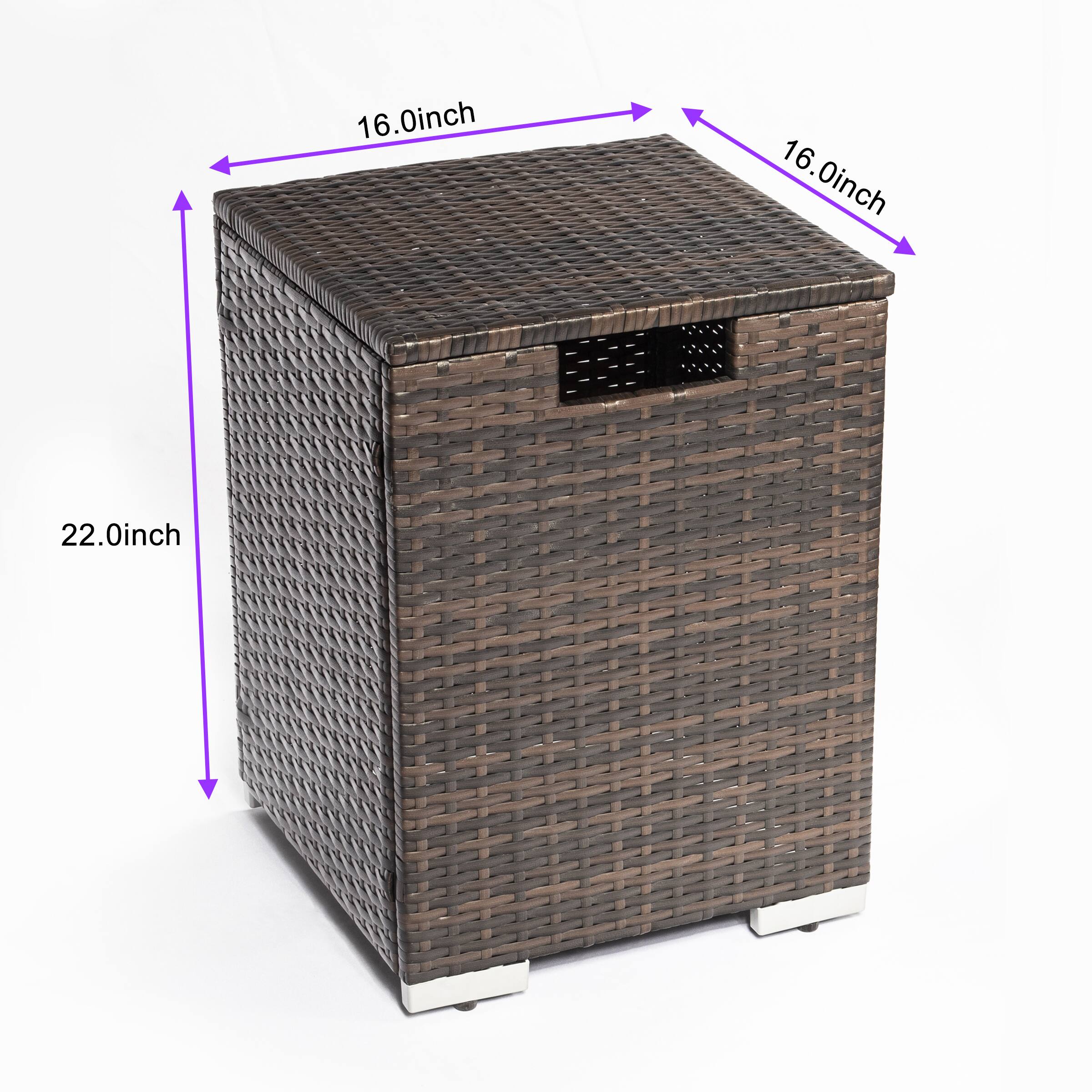 16.0 inch  
16.0 inch  
22.0 inch