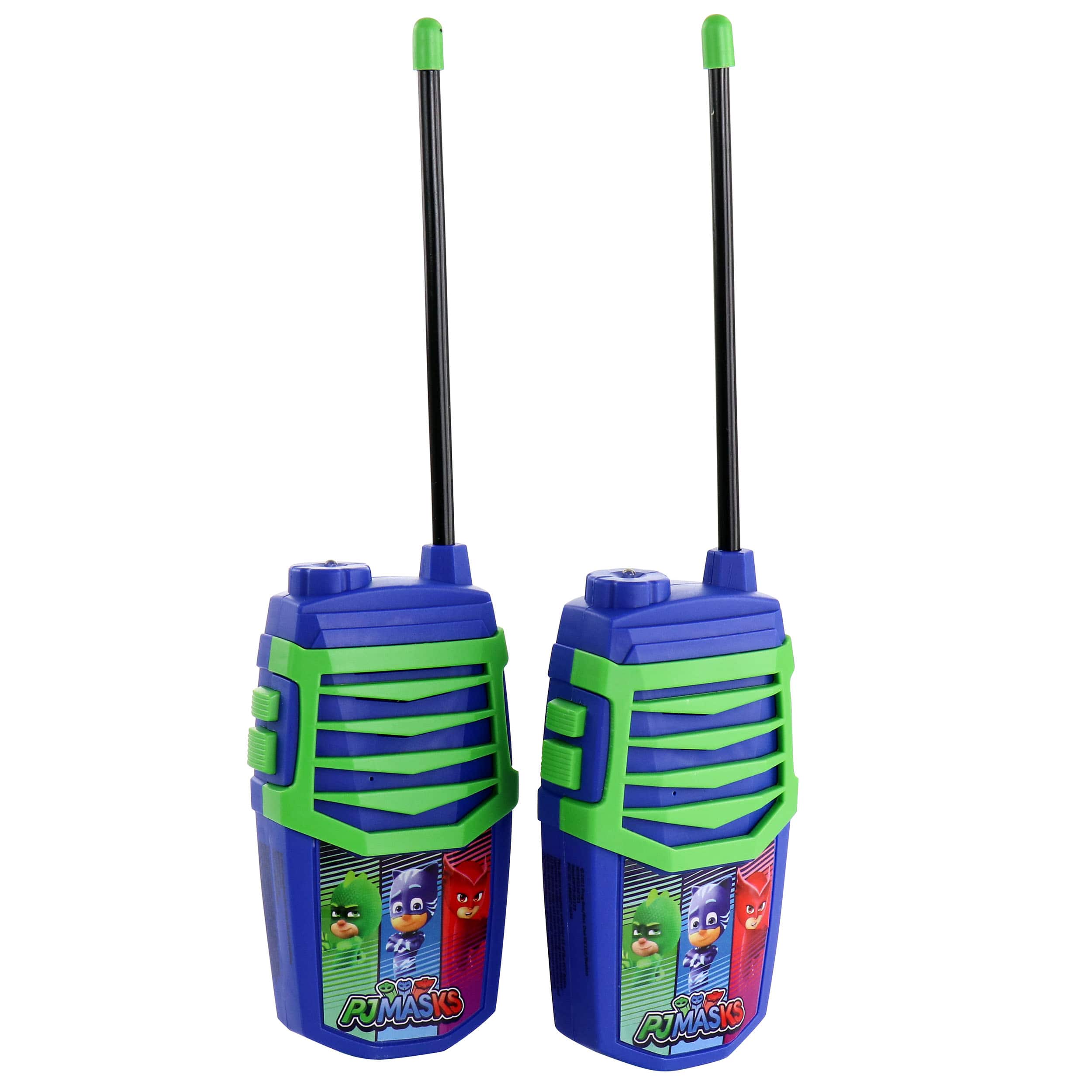 Sakar - PJ Masks 2 in 1 Walkie Talkies with Built In Flashlight - Blue