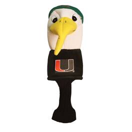 Team Golf - Miami Hurricanes Mascot Head Cover - Multicolor