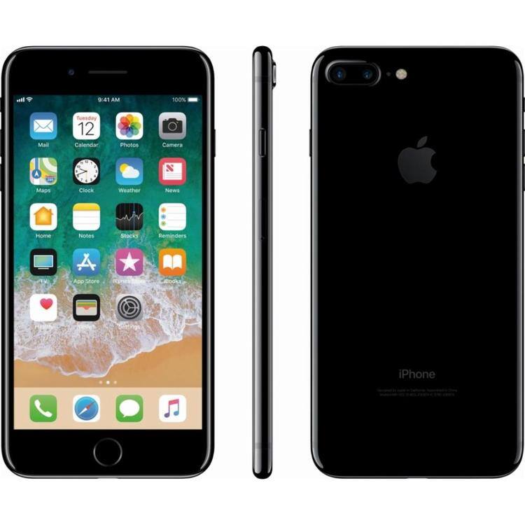 Apple iPhone 7 Plus A1661 (Fully Unlocked) 128GB Jet Black - Best Buy