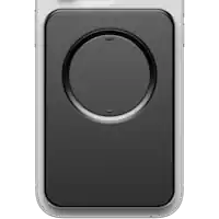 OhSnap - Snap Grip MagSafe Wallet - Black - Front_Zoom