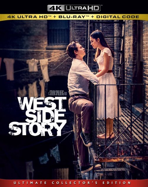 Front Zoom. West Side Story [Includes Digital Copy] [4K Ultra HD Blu-ray/Blu-ray] [2021].