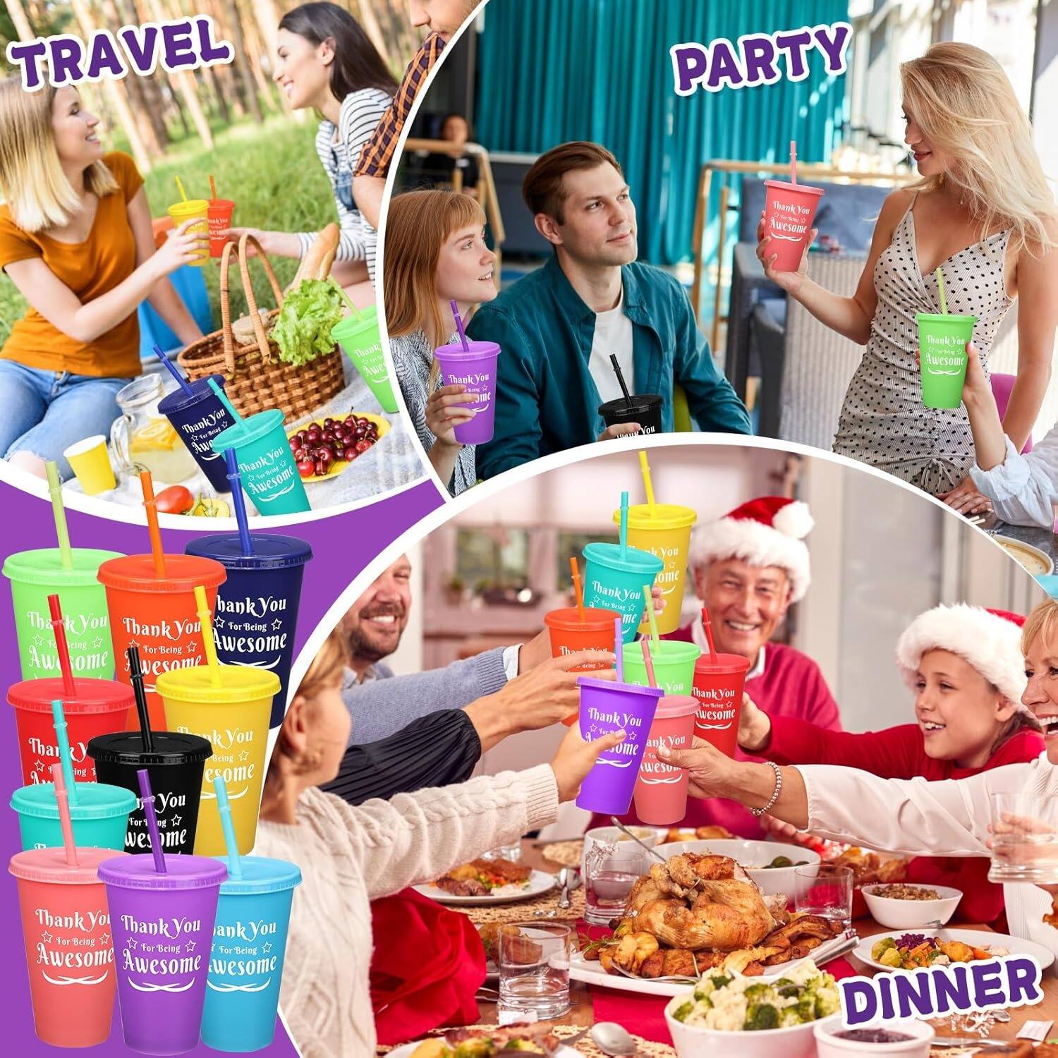 TRAVEL PARTY - Thank You for Being Awesome

DINNER