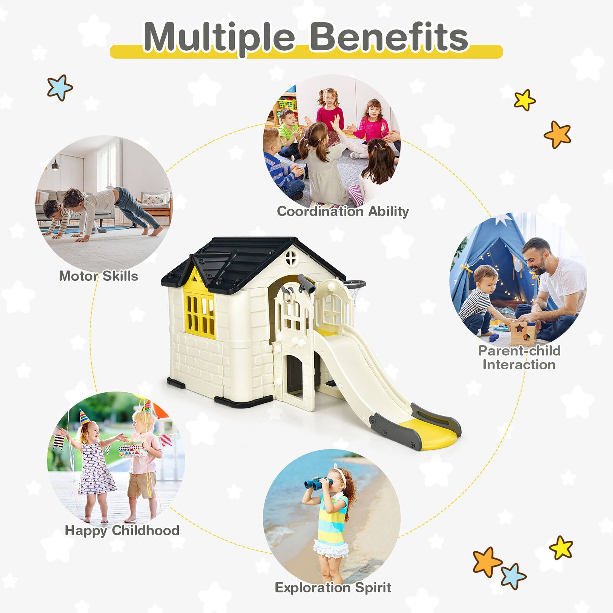 Multiple Benefits

- Motor Skills
- Coordination Ability
- Parent-child Interaction
- Happy Childhood
- Exploration Spirit