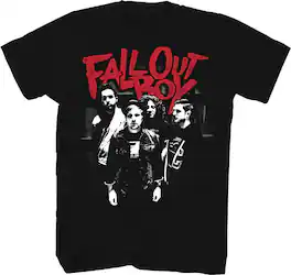 PopMarket - Fall Out Boy - Fall Out Boy - Punk Scratch T-Shirt - XL Black TS0100FOBA4 - APPAREL - Multicolor