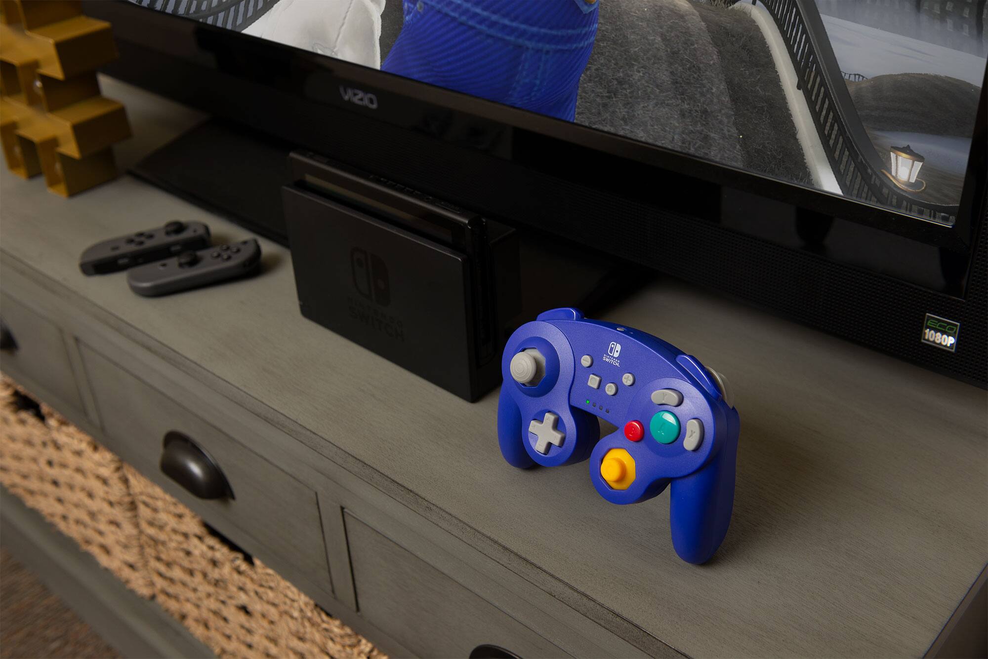 Alt View 19. PowerA - GameCube Style Wireless Controller for Nintendo Switch - Wireless: Purple.