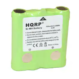 HQRP - Two-Way Radio Rechargeable Battery Pack for Cobra FA-BP Replacement 4.8 V 700 mAh Ni-MH