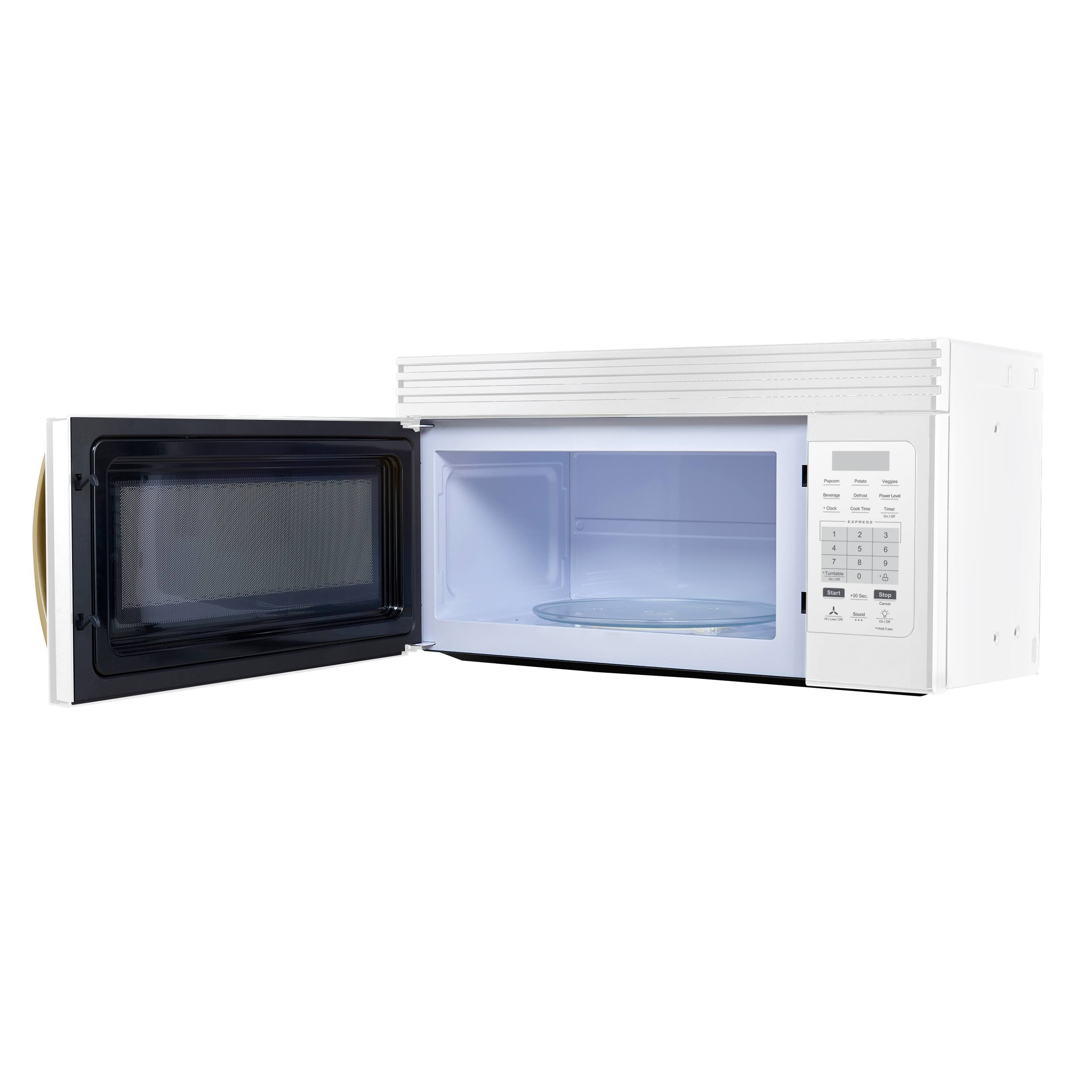 Alt View 2. Forno Appliances - Scalo 1.6 Cu. Ft. Over-the-Range Microwave with Sensor Cooking and Auto-Defrost - White.