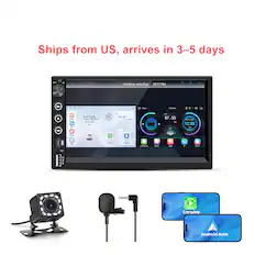 Ships from US, arrives in 3-5 days
Interface selection 06:57PM
Menu
Radio 57
12:03 AM 01-01-2022 Sat
DG $7.50
M 87.50 LOT
01-01-2022 12:03 Set
Satup
Phone
Android
MoneLink
Radio
Pops
IT
Setup
RST
S B
Carplay
Android Auto