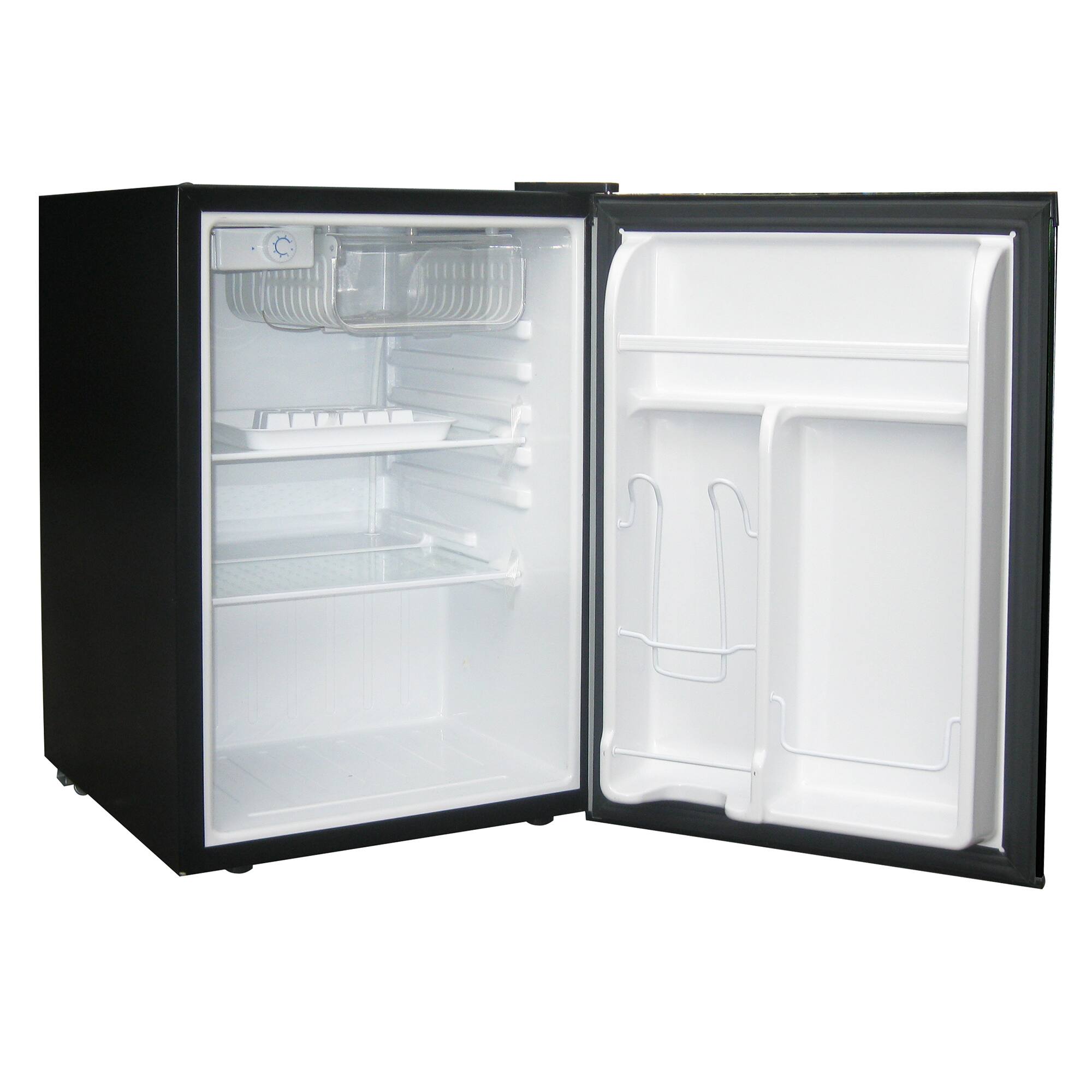 Alt View 6. Magic Chef - 2.6 cu. ft. Mini Fridge in Black, ENERGY STAR - Black.