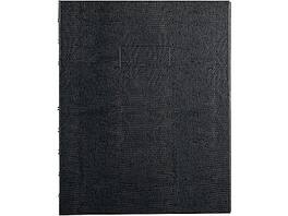 Blueline - NotePro Pink Ribbon 1-Subject Professional Notebooks, 7.25" x 9.25", College Ruled, 75 Sheets - Black