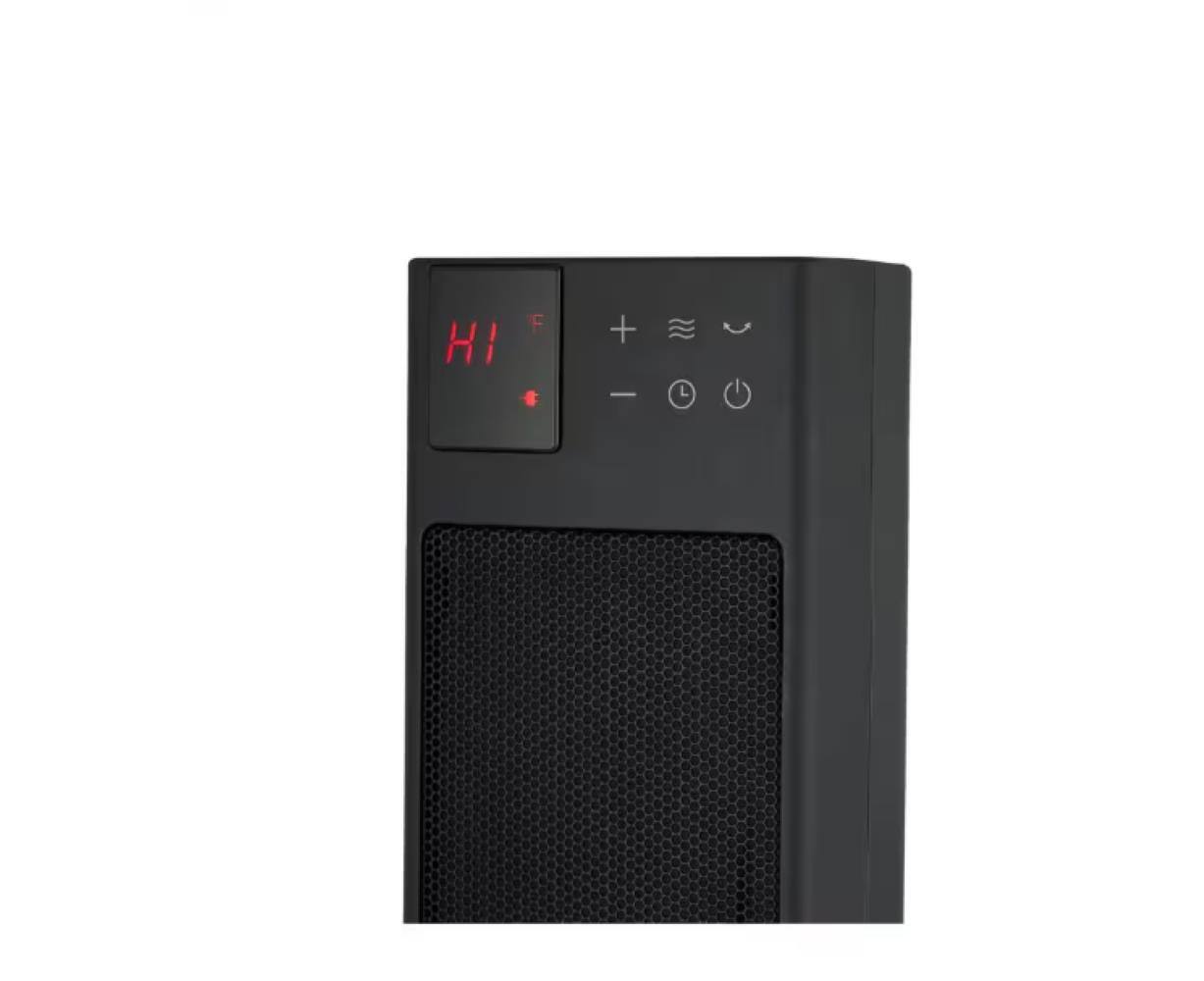 Alt View 3. Pelonis - Refurbished 30 in. 1500-Watt Digital Tower Ceramic Heater PHT30D7BBB - Black.