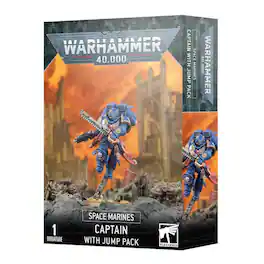 Games Workshop - Warhammer 40,000: Space Marines: Captain with Jump Pack