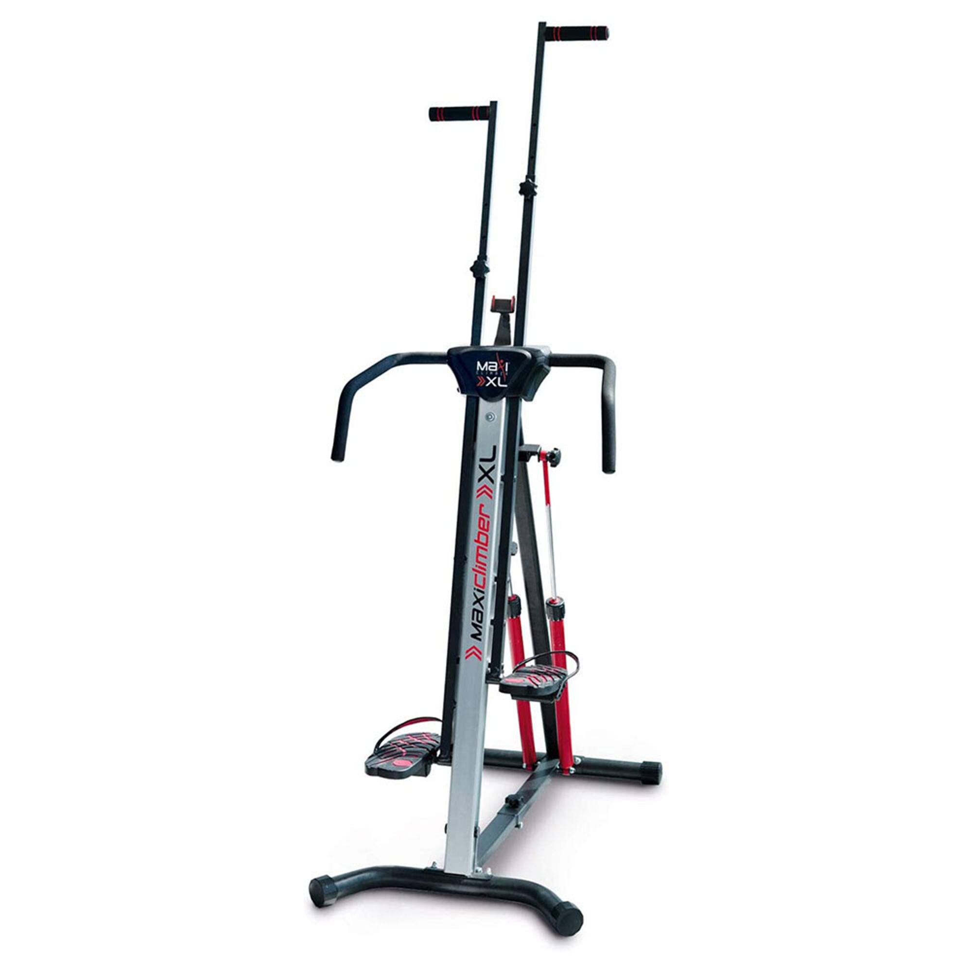 Alt View 7. MaxiClimber - MaxiClimber Vertical Climber Exerise Machine, Home Gym Workout Equipment, XL-200 - Red.