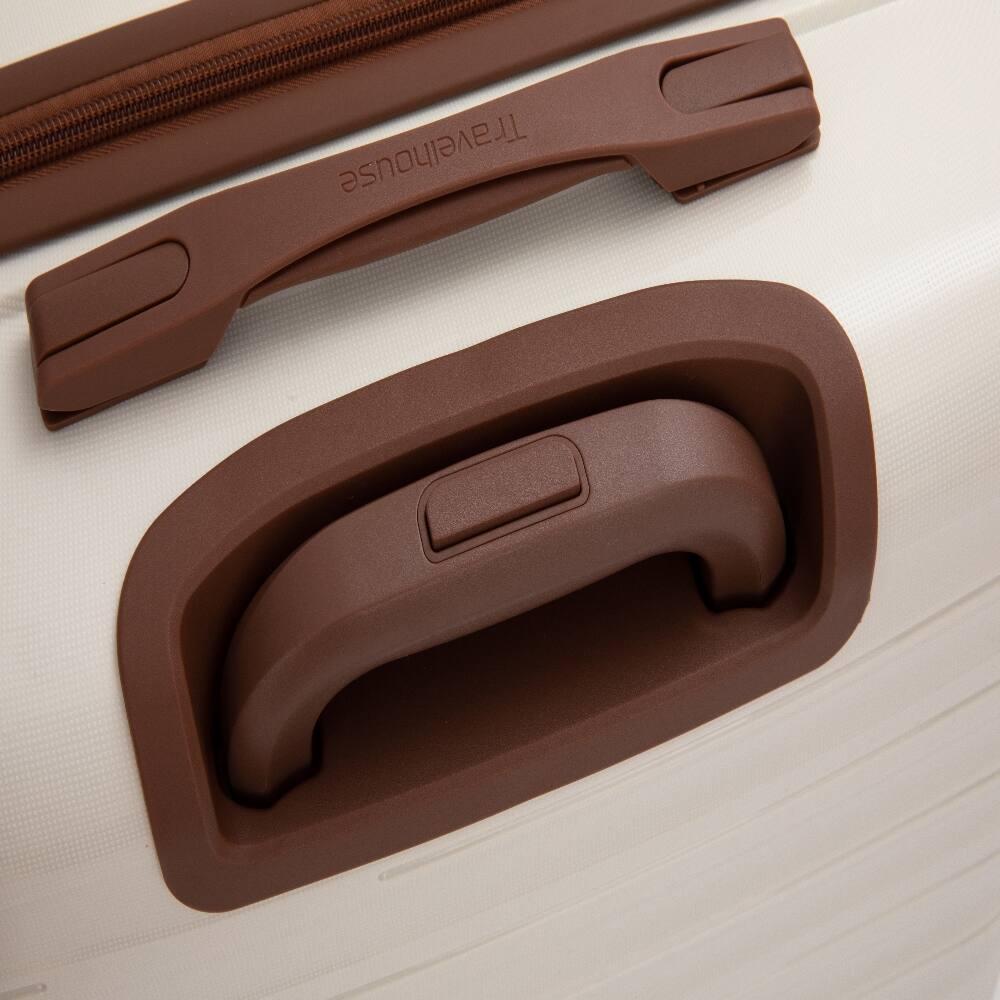 Alt View 8. Ropilly - Ropilly 5-Piece Hardshell Luggage Set White Polypropylene 20/24/28 - White.