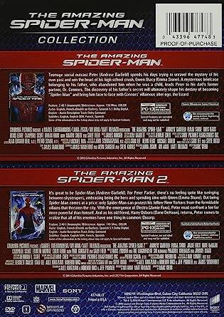 Alt View 1. The Amazing Spider-Man / The Amazing Spider-Man 2   - DVD.