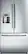 Front. Bosch - 800 Series 25.9 Cu. Ft. French Door Refrigerator - Stainless Steel.