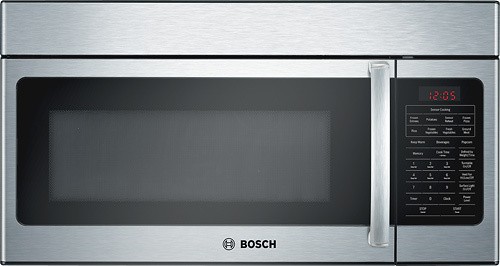  Bosch - 500 Series 1.7 Cu. Ft. Over-the-Range Microwave - Stainless Steel