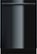 Front Standard. Bosch - Ascenta Integra 24" Tall Tub Built-In Dishwasher - Black.