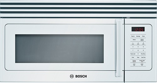  Bosch - 300 Series 1.6 Cu. Ft. Over-the-Range Microwave - White
