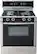Front Standard. Bosch - Evolution 30" Self-Cleaning Freestanding Gas Convection Range - Stainless-Steel.