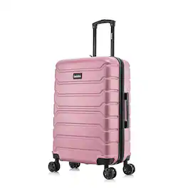 InUSA - Trend lightweight hardside spinner luggage 24" - Rose Gold