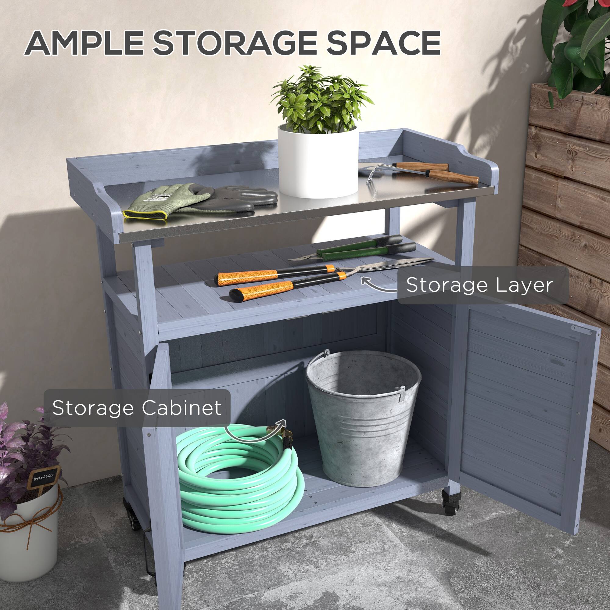 AMPLE STORAGE SPACE, Storage Layer, Storage Cabinet