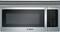 Bosch - 300 Series 1.6 Cu. Ft. Over-the-Range Microwave - Stainless Steel-Front_Standard