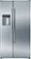 Front Zoom. Bosch - Linea 22.1 Cu. Ft. Side-by-Side Refrigerator with Thru-the-Door Ice and Water - Stainless steel.