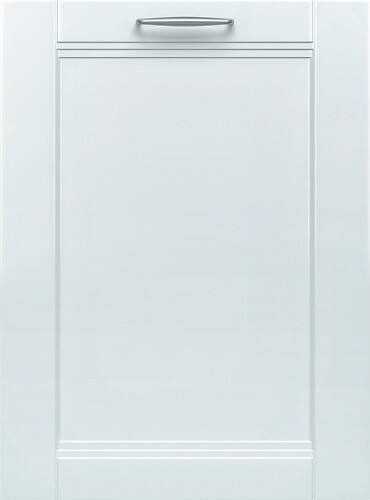 Front Standard. Bosch - 24" Tall Tub Built-In Dishwasher - Custom Panel.