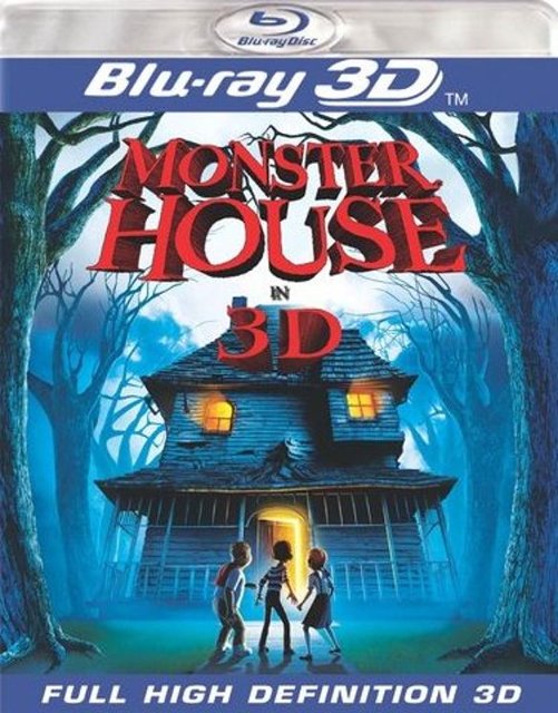 Front Standard. Monster House [3D] [Blu-ray] [Blu-ray/Blu-ray 3D] [2006].