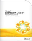 Front Detail. Microsoft Expression Studio 4 Web Professional - Windows.